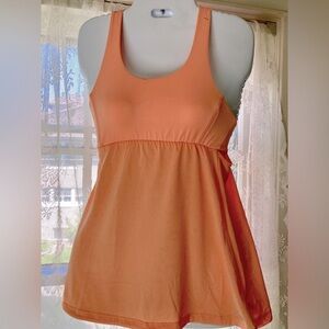 Champion Peach Racerback Tank dress Top Cute! Great Condition! XS